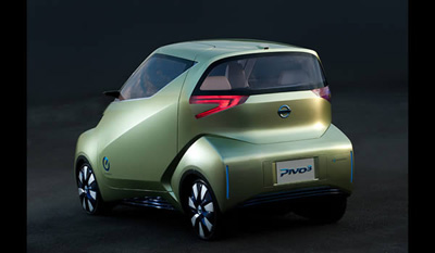 Nissan Pivo 3 Electric Urban Commuter Concept 2011 6